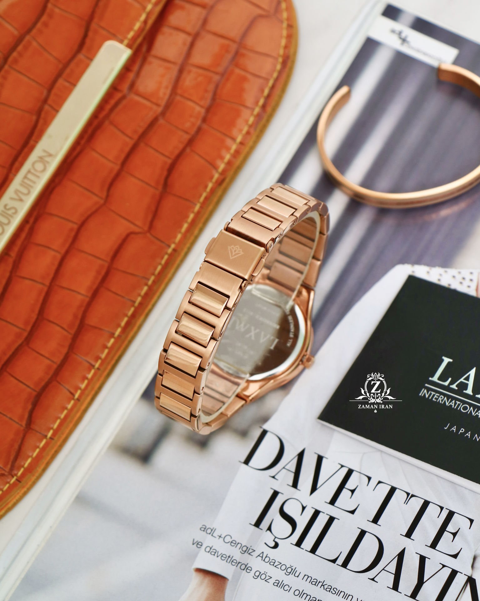 ساعت مچی زنانه لاکسمی LAXMI اورجینال مدل LA-8112-2