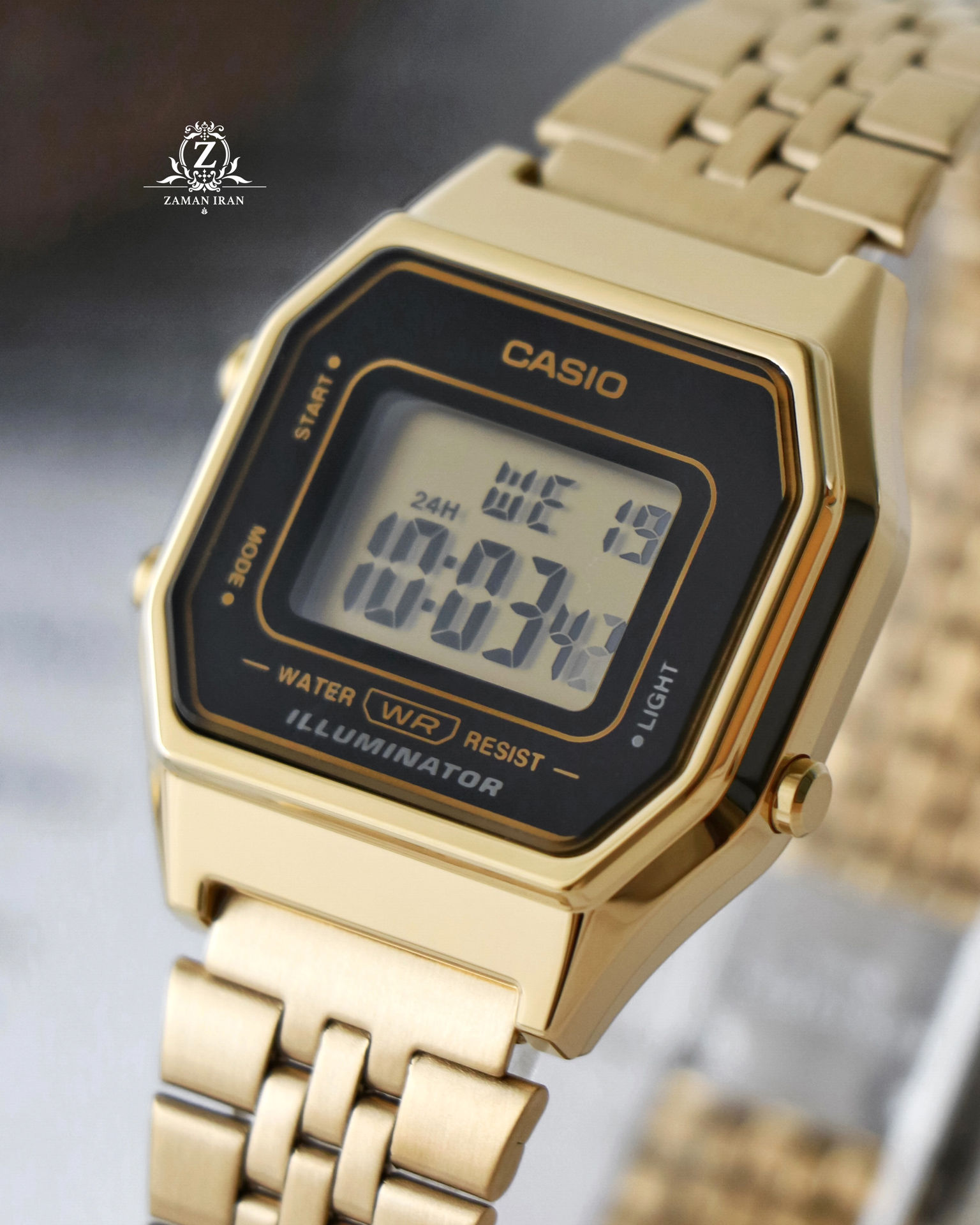 ساعت مچی زنانه کاسیو casio اورجینال مدل LA680WGA-1DF