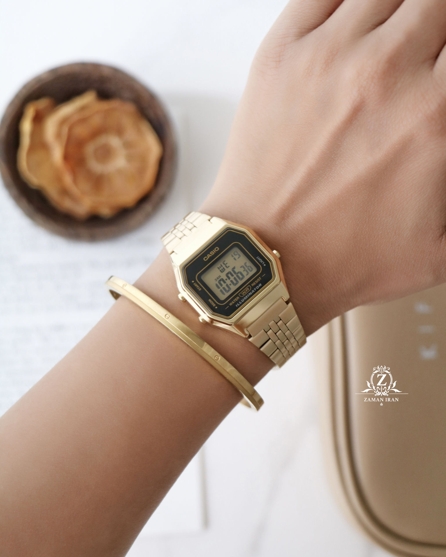 ساعت مچی زنانه کاسیو casio اورجینال مدل LA680WGA-1DF