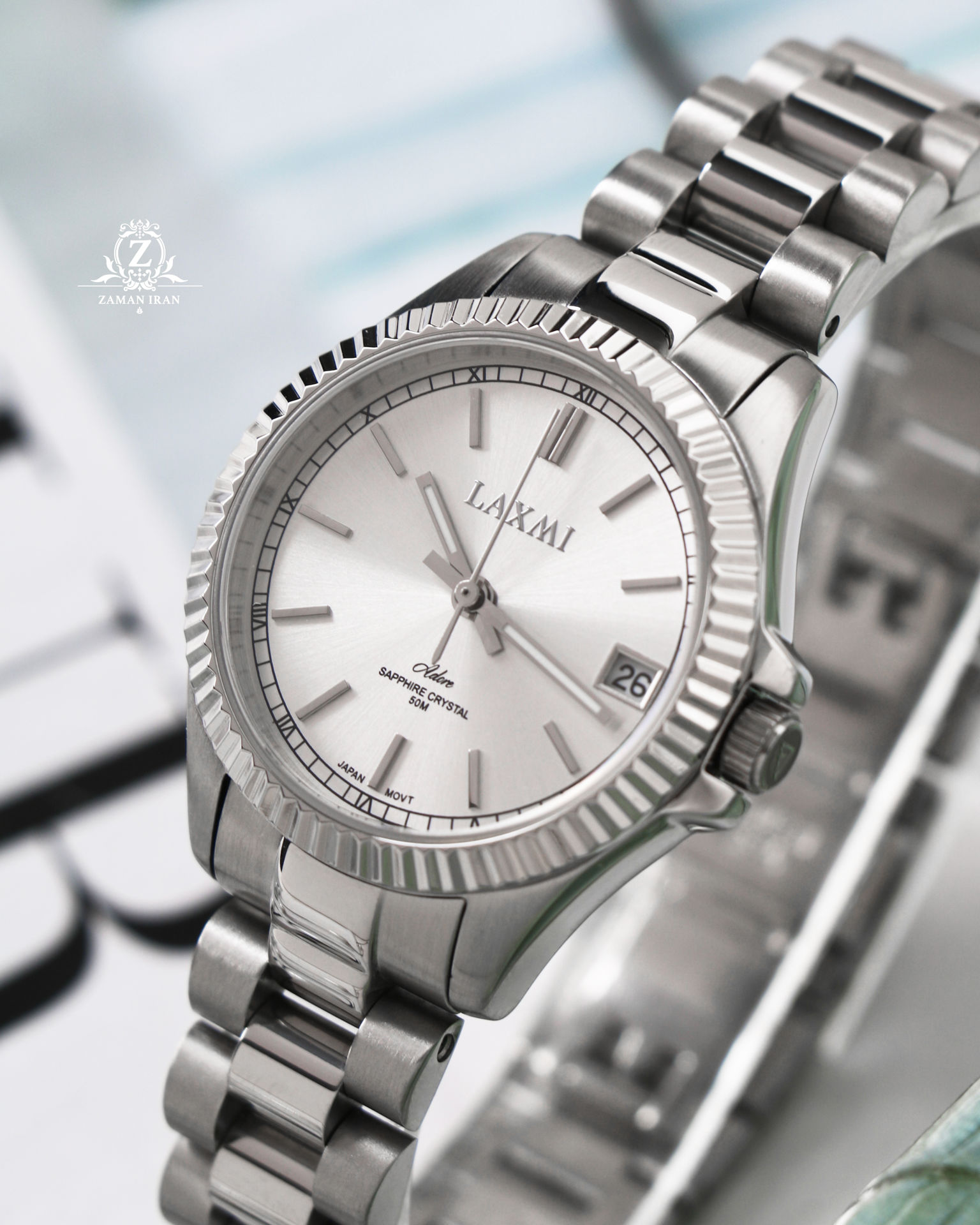ساعت مچی زنانه لاکسمی LAXMI اورجینال مدل LA-8506-11