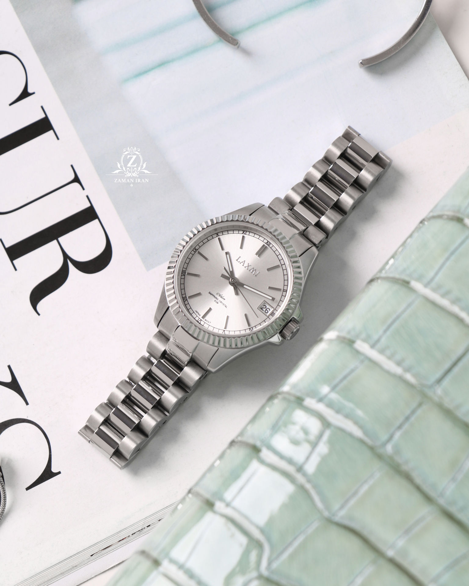ساعت مچی زنانه لاکسمی LAXMI اورجینال مدل LA-8506-11