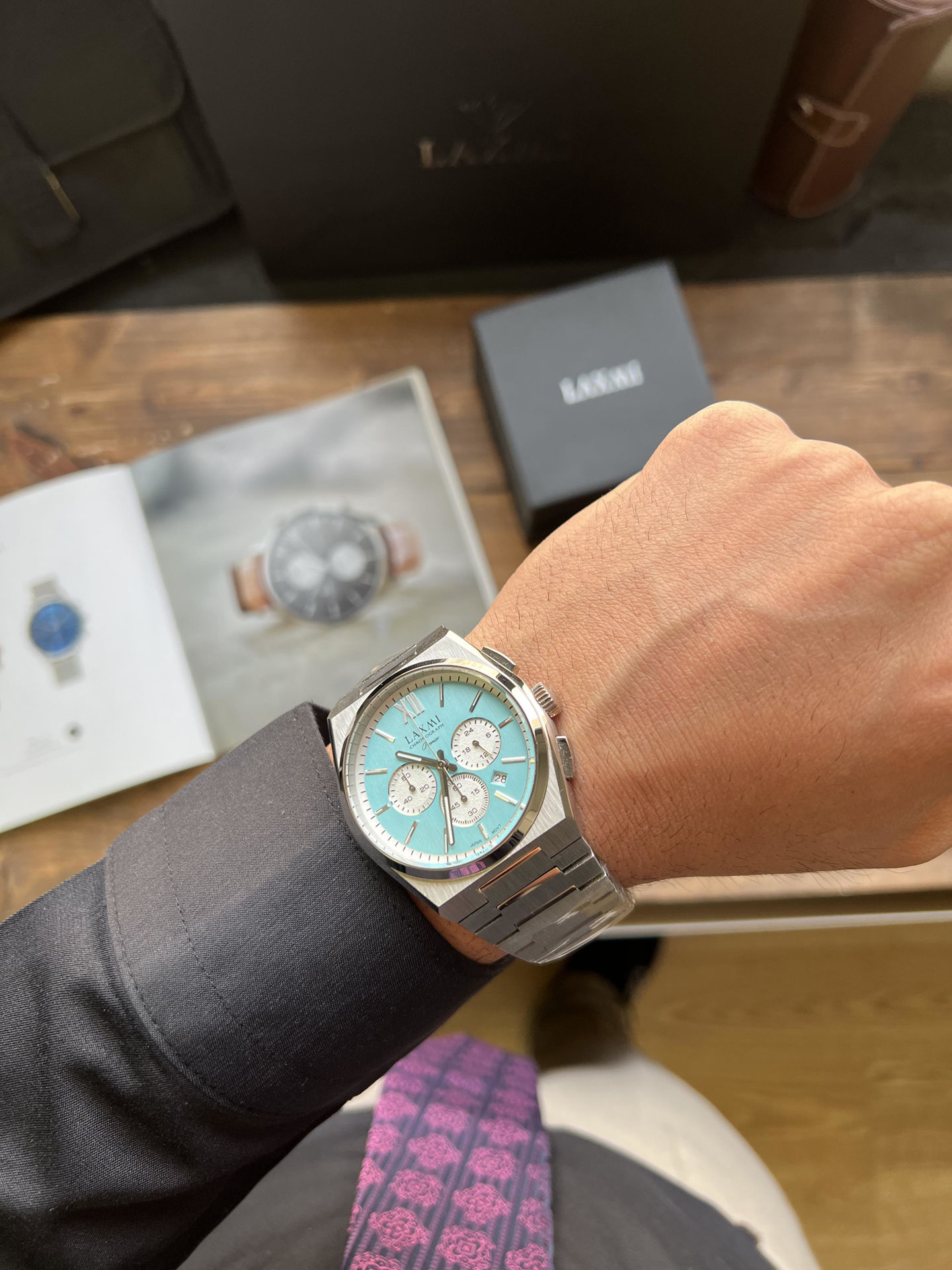 ساعت مچی مردانه لاکسمی LAXMI اورجینال مدل LA-8901-5