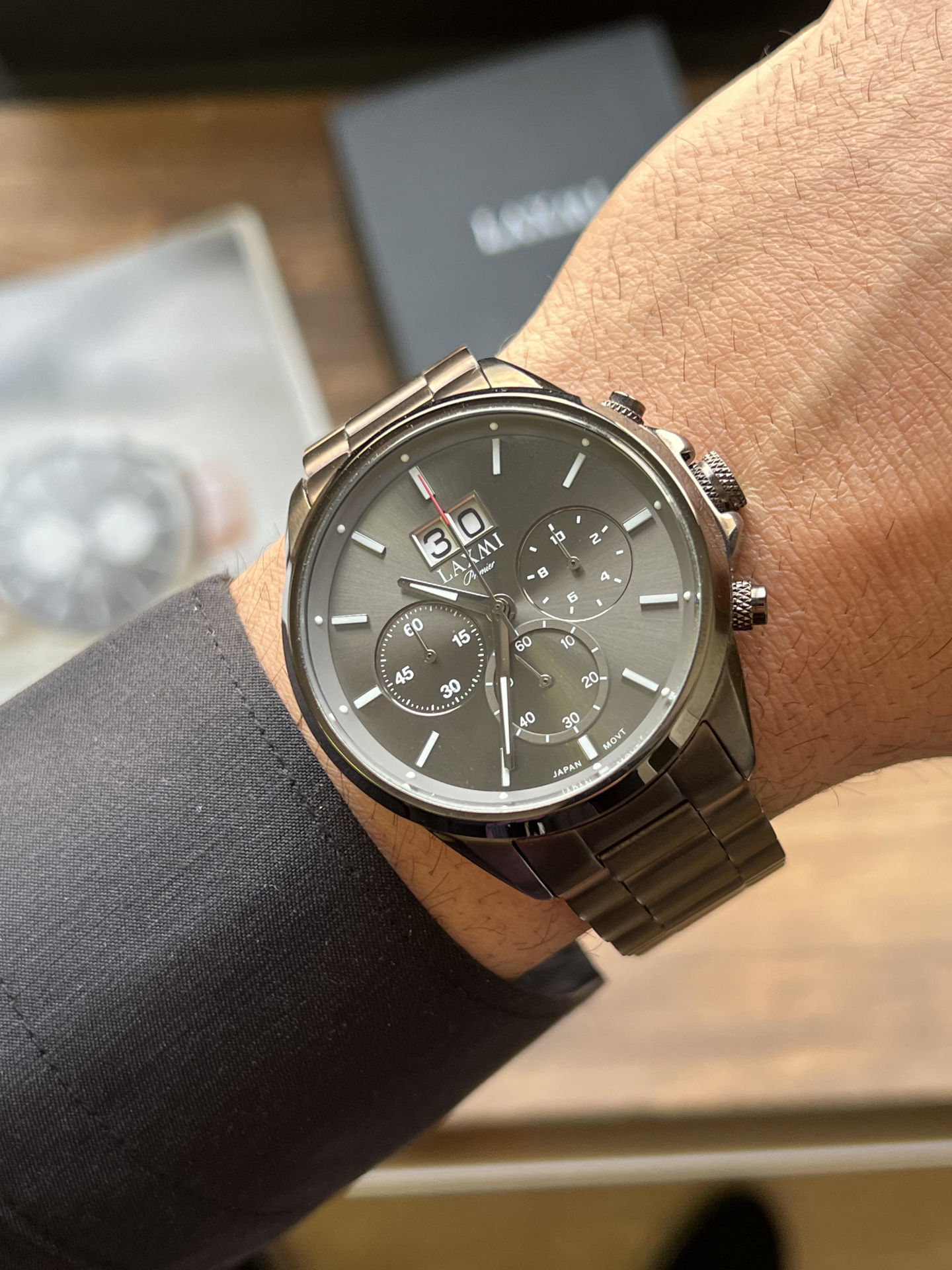 ساعت مچی مردانه لاکسمی LAXMI اورجینال مدل LA-8118-4