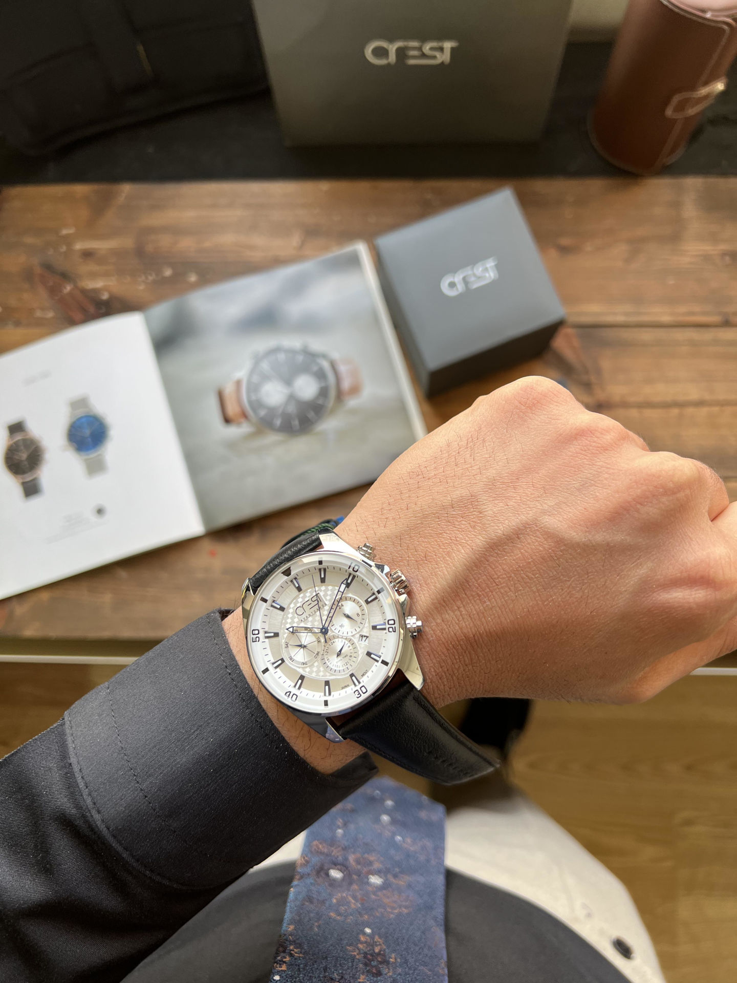 ساعت مچی مردانه کرست Crest اورجینال مدل 6237/1