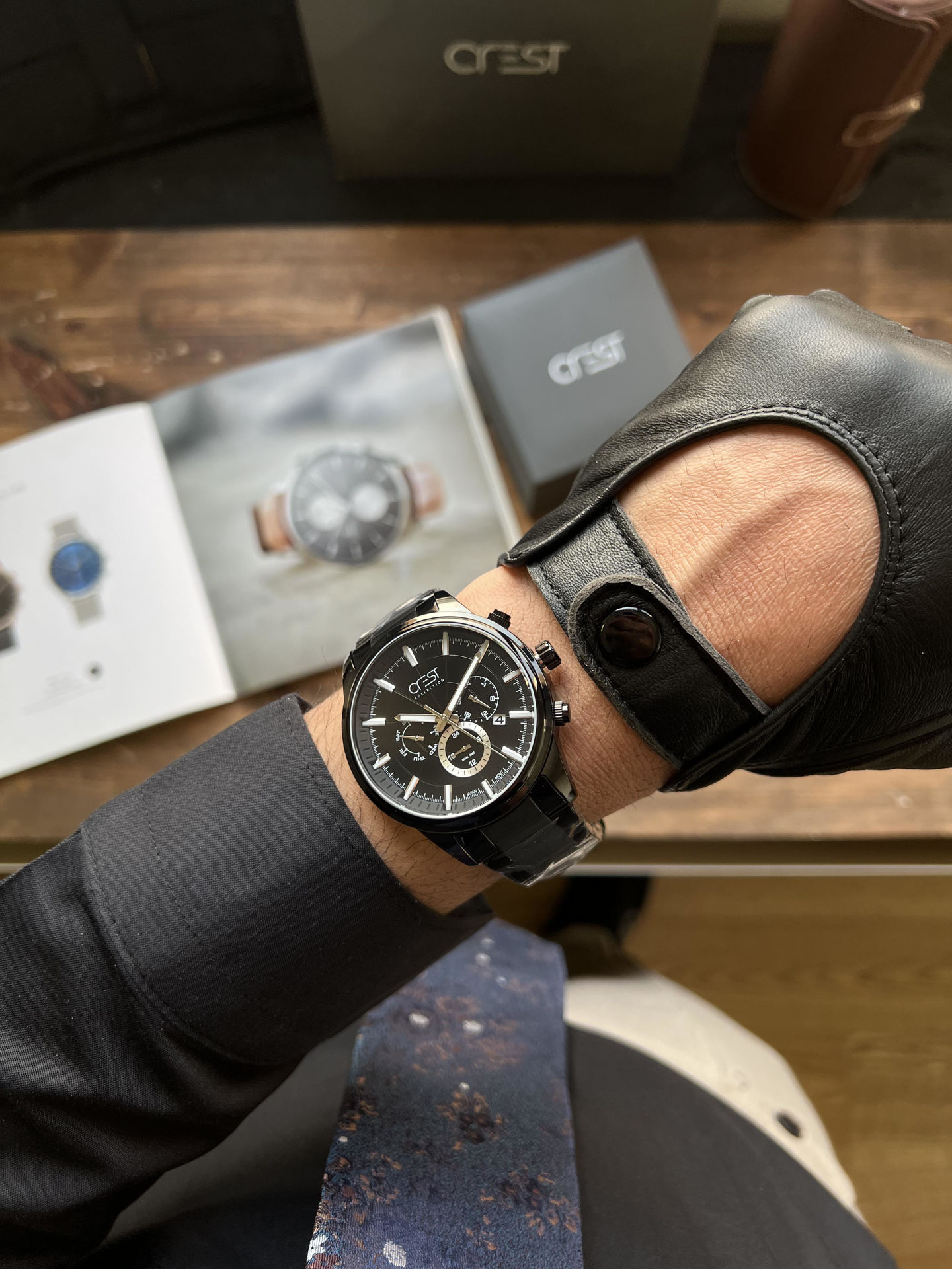 ساعت مچی مردانه کرست crest اورجینال مدل 6258/5