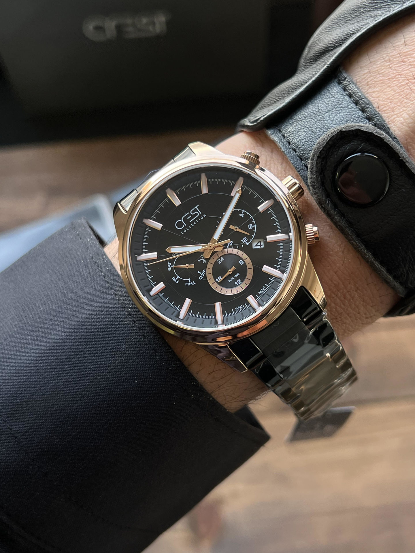 ساعت مچی مردانه کرست crest اورجینال مدل 6258/2