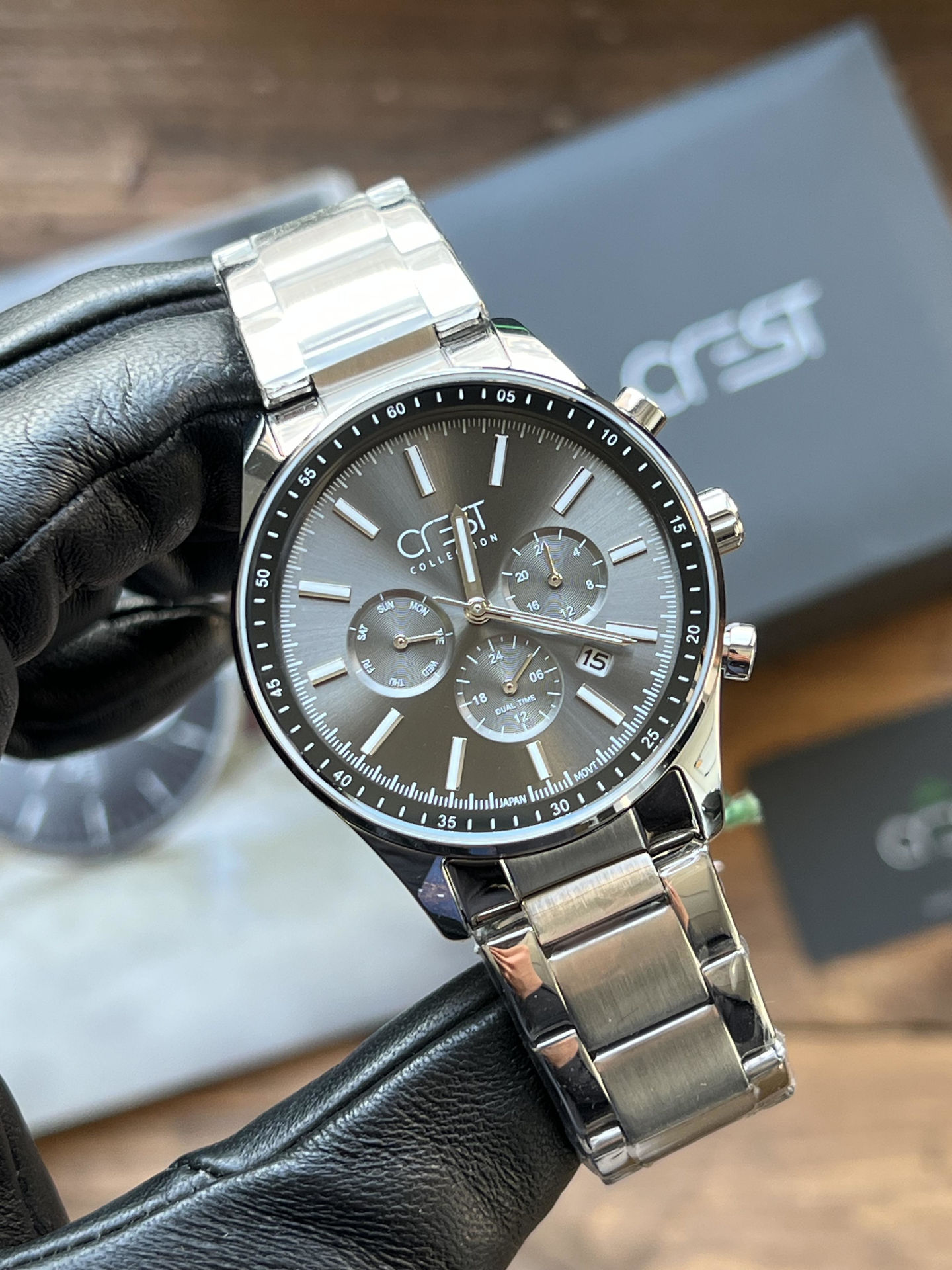 ساعت مچی مردانه کرست crest اورجینال مدل 6281/3