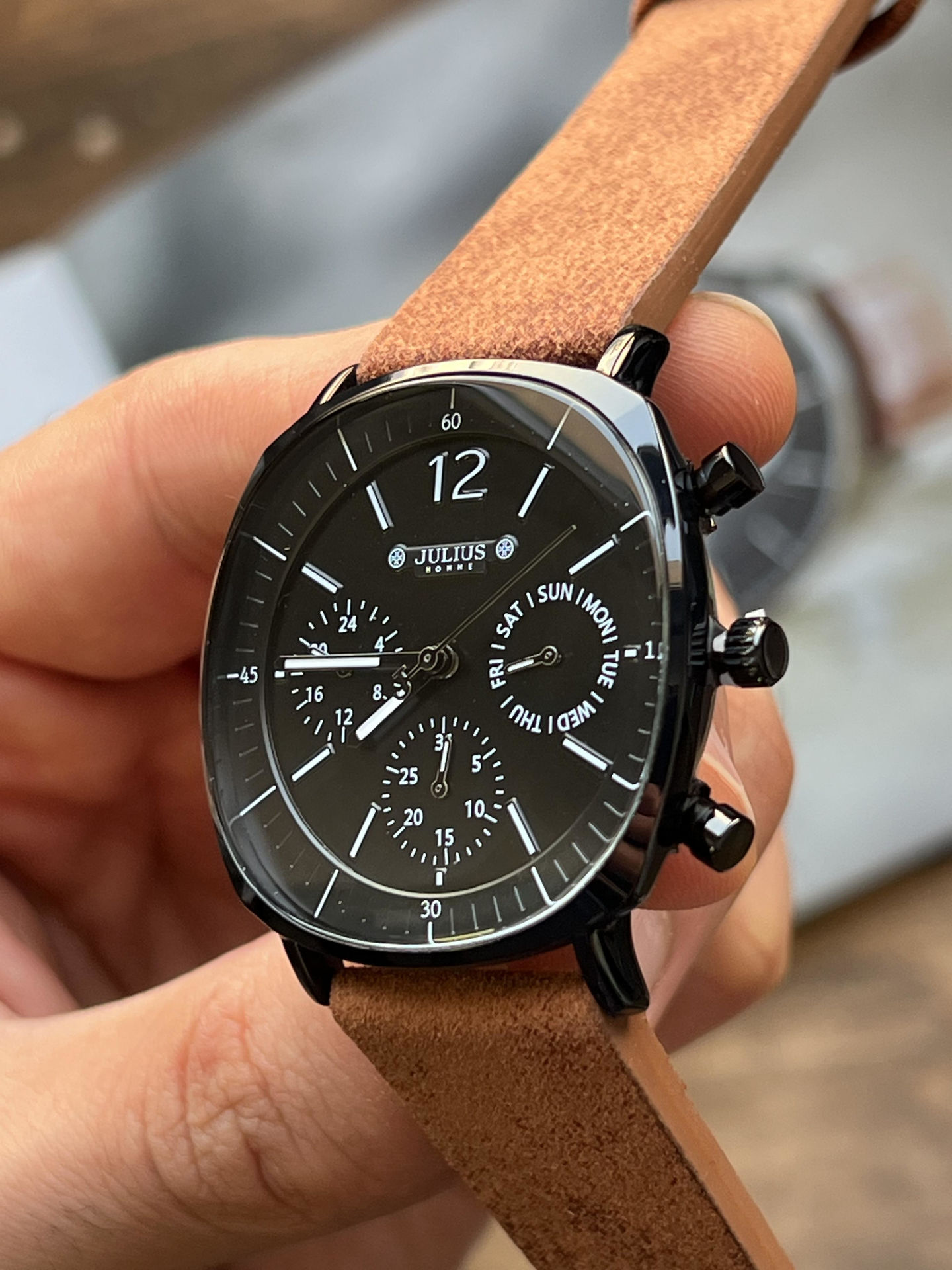 ساعت مچي مردانه فول تايم جوليوس مدل JAH-098D