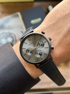 ساعت مچي مردانه بند چرمي جوليوس مدل JAH-101B