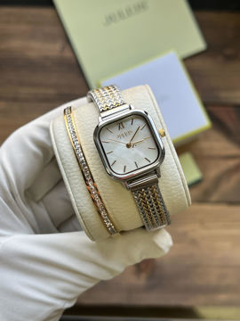 ساعت مچي بند حصيري زنانه جوليوس مدل JA-1405F