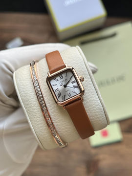 ساعت مچي زنانه بند چرمي جوليوس مدل JA-1414B