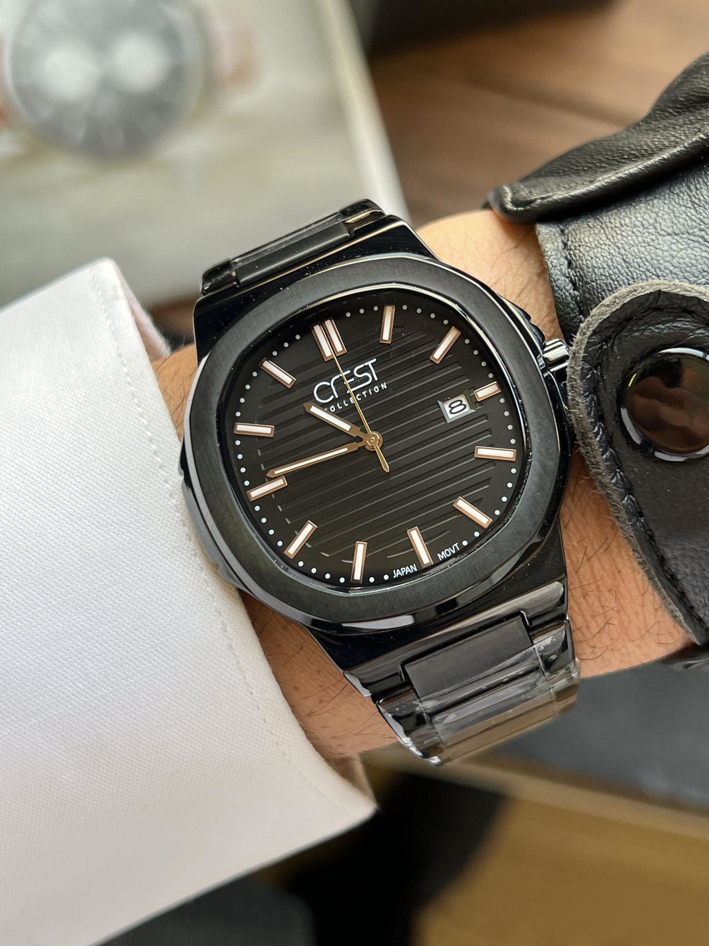 ساعت مچی مردانه کرست crest اورجینال مدل 6302/3