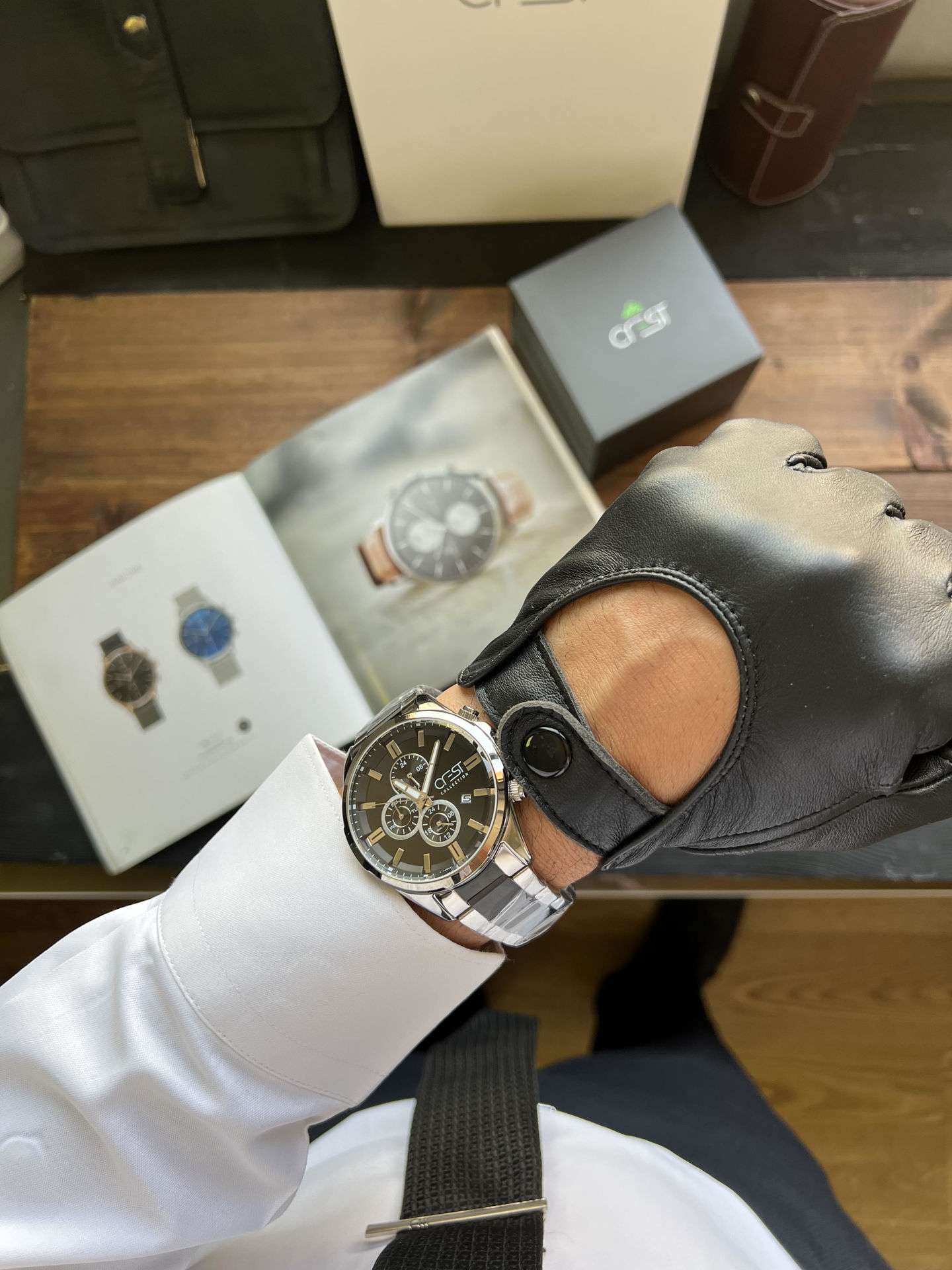 ساعت مچی مردانه کرست Crest اورجینال مدل 6266/5