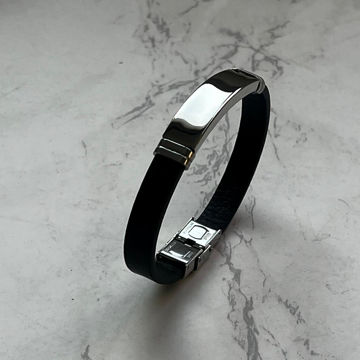 دستبند چرم مردانه 3