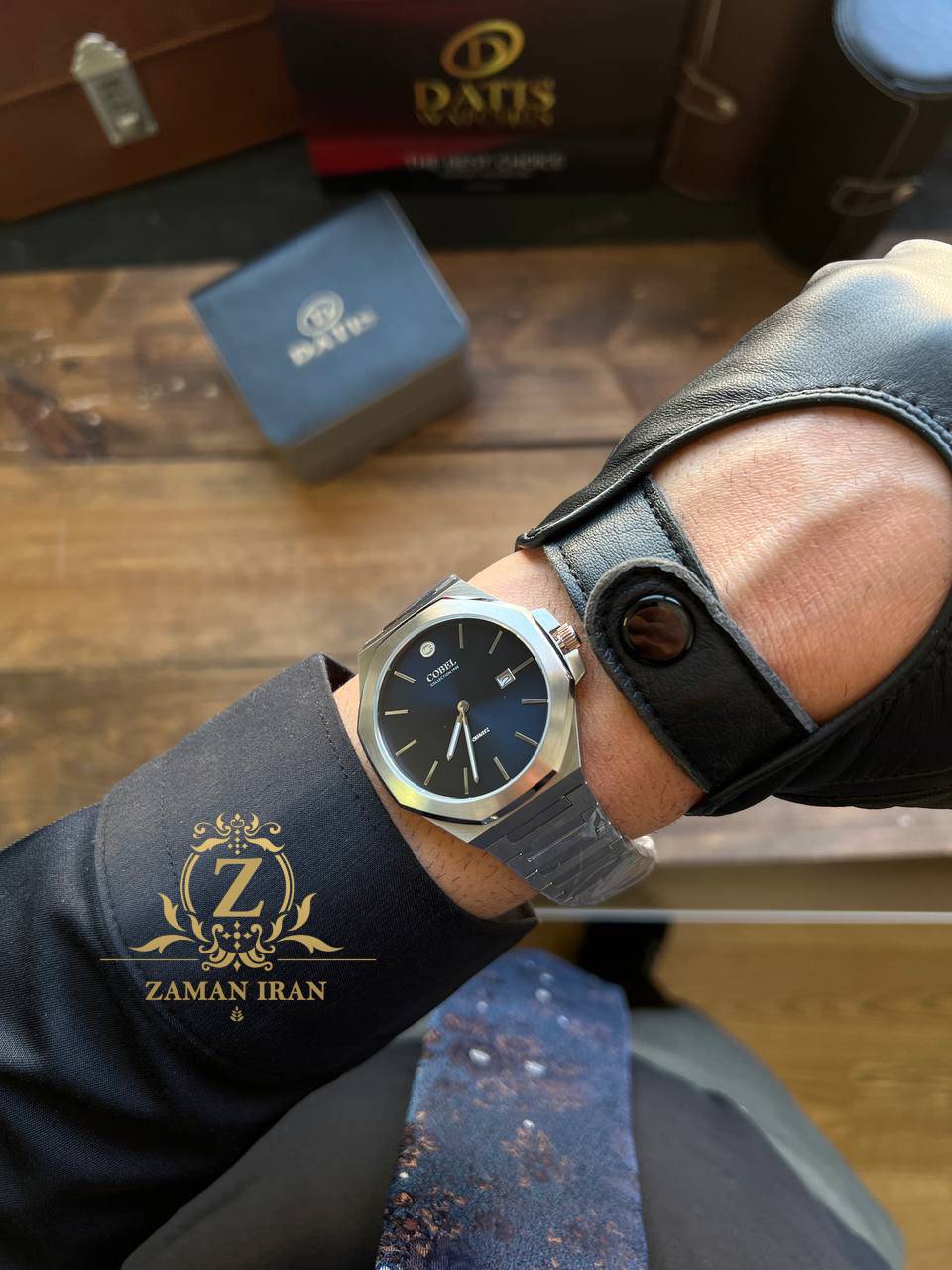 ساعت مچی ست مردانه و زنانه کوبل COBEL اورجینال مدل CB6323C-03