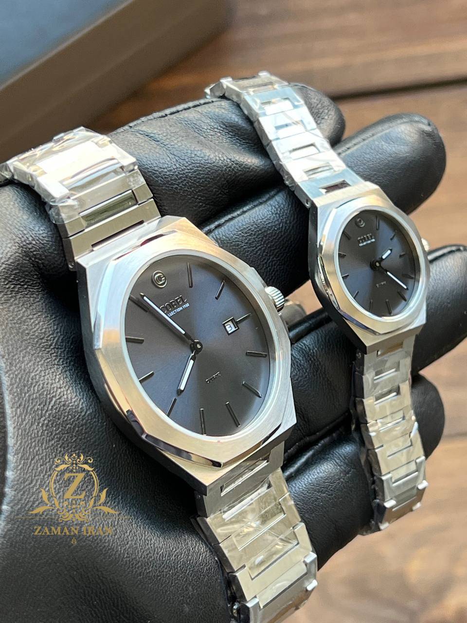 ساعت مچی ست مردانه و زنانه کوبل COBEL اورجینال مدل CB6323C-08