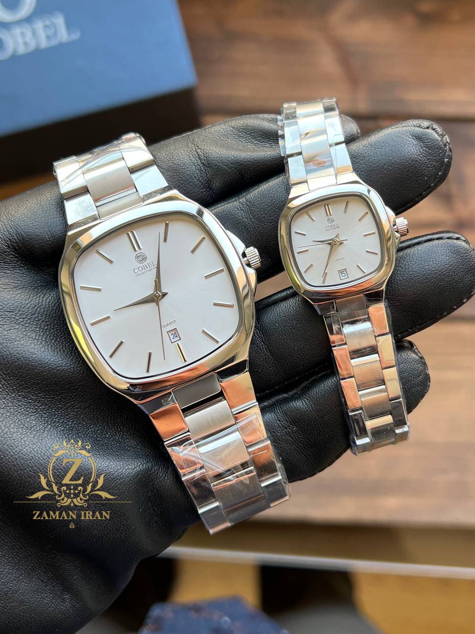 ساعت مچی ست مردانه و زنانه کوبل COBEL اورجینال مدل CB6462C-01