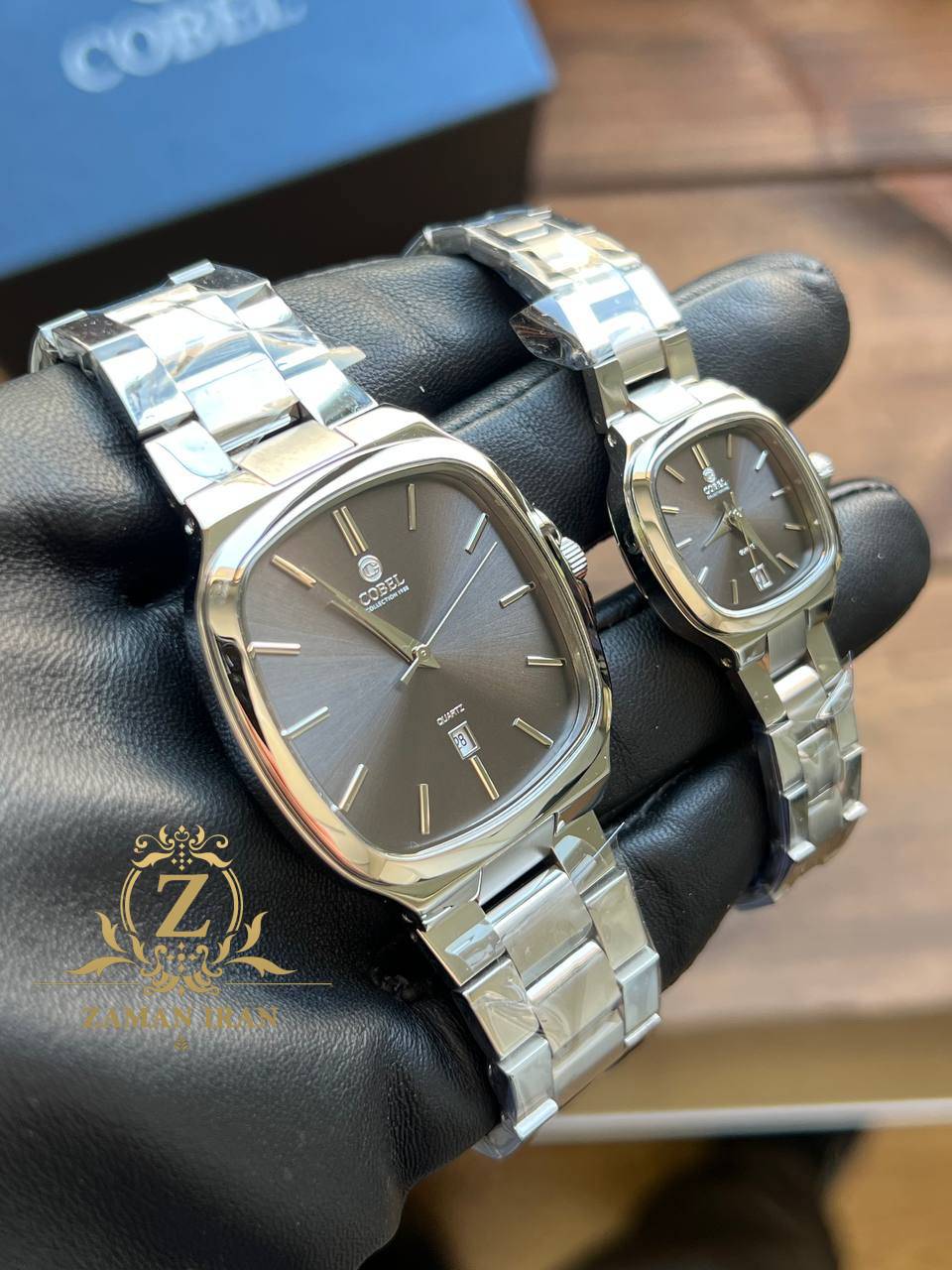 ساعت مچی ست مردانه و زنانه کوبل COBEL اورجینال مدل CB6462C-04