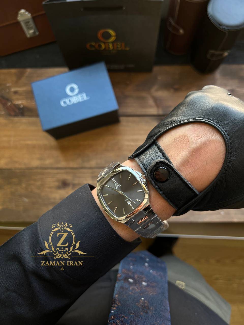 ساعت مچی ست مردانه و زنانه کوبل COBEL اورجینال مدل CB6462C-04