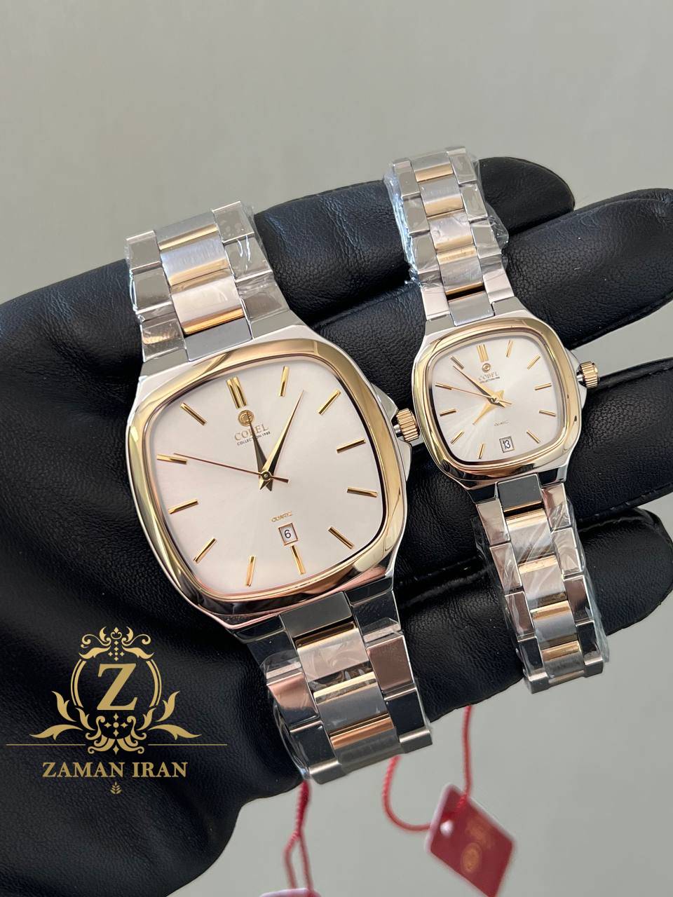 ساعت مچی ست مردانه و زنانه کوبل COBEL اورجینال مدل CB6462C-07