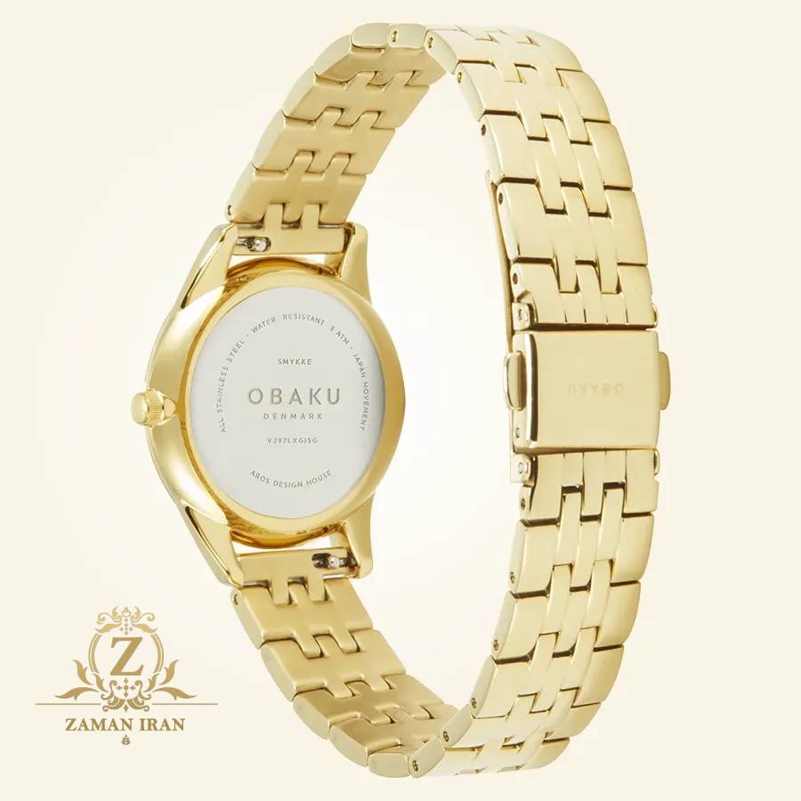 ساعت مچی زنانه اوباکو Obaku اورجینال مدل V297LXGISG