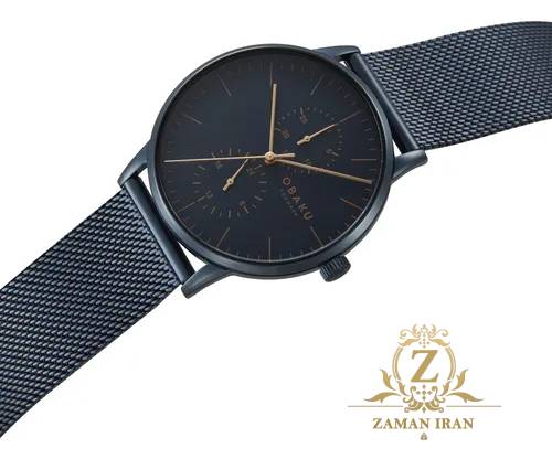 ساعت مچی مردانه اوباکو Obaku اورجینال مدل V308GMLLML
