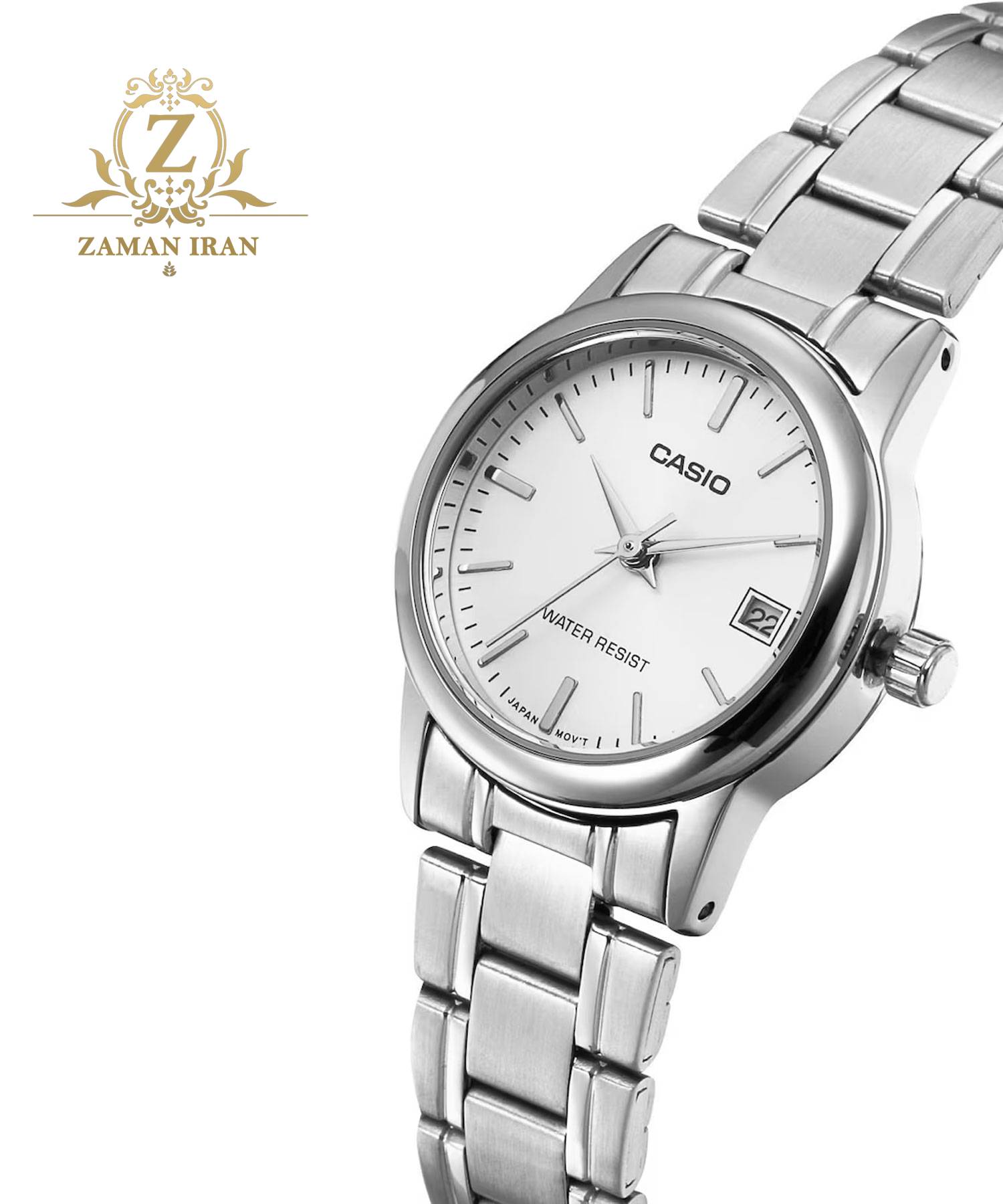 ساعت مچی زنانه کاسیو casio اورجینال مدل LTP-V002D-7A