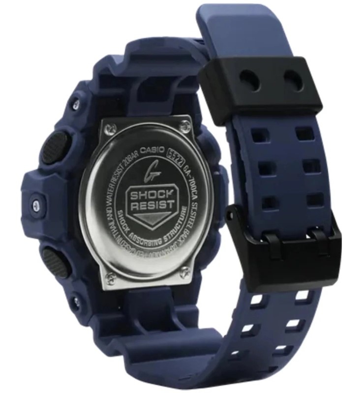 ساعت مچی مردانه کاسیو casio اورجینال مدل GA-700CA-2ADR