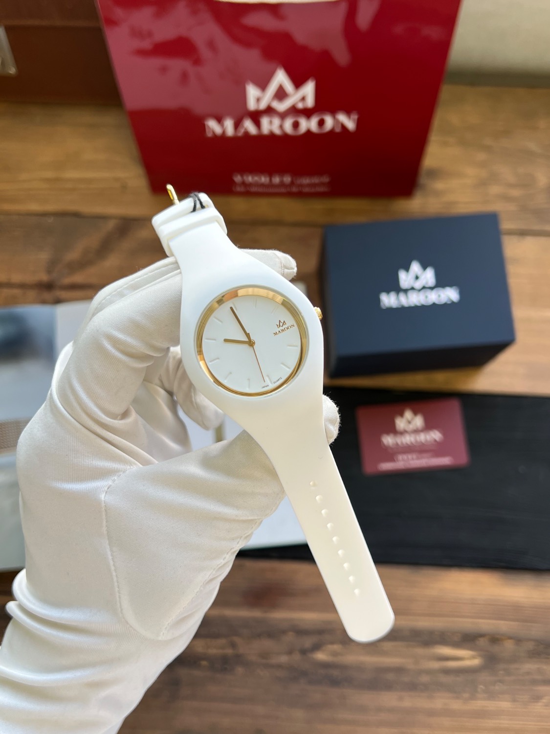 ساعت مچی زنانه مارون Maroon اورجینال مدل 77442-3/MBL