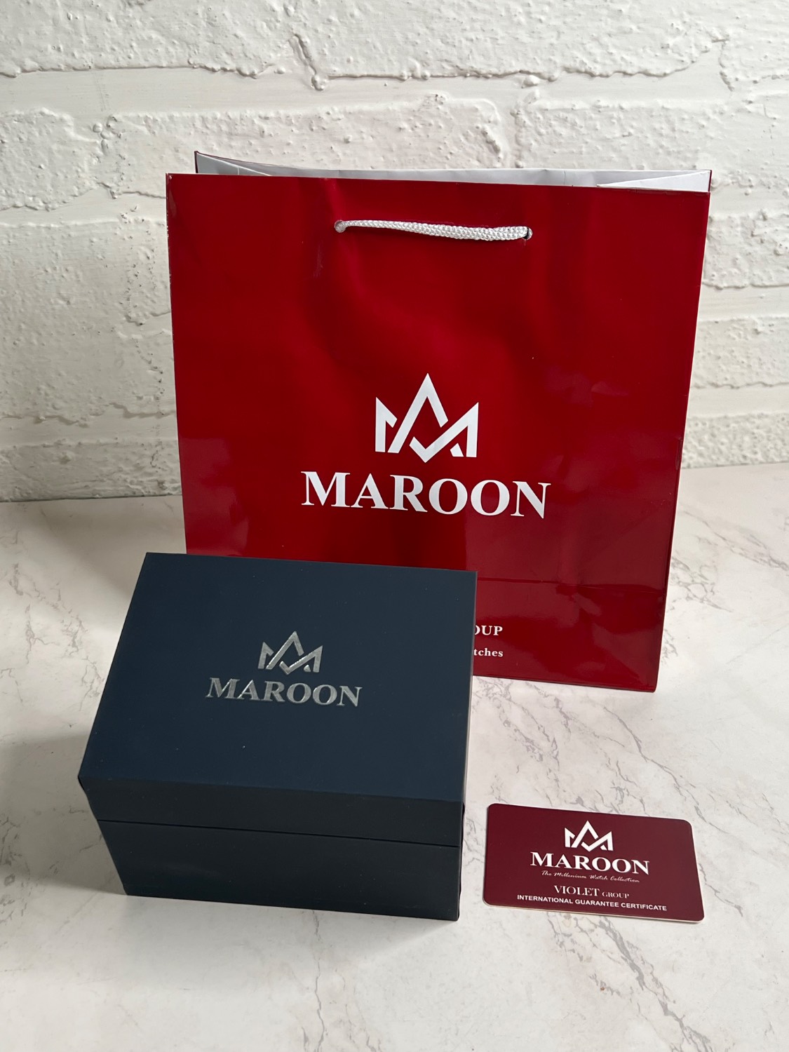 ساعت مچی زنانه مارون Maroon اورجینال مدل 77442-3/MBL