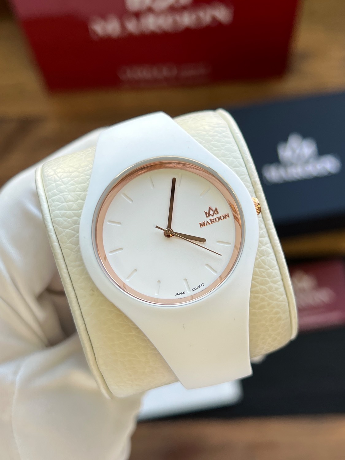 ساعت مچی زنانه مارون Maroon اورجینال مدل 77448A/LBL