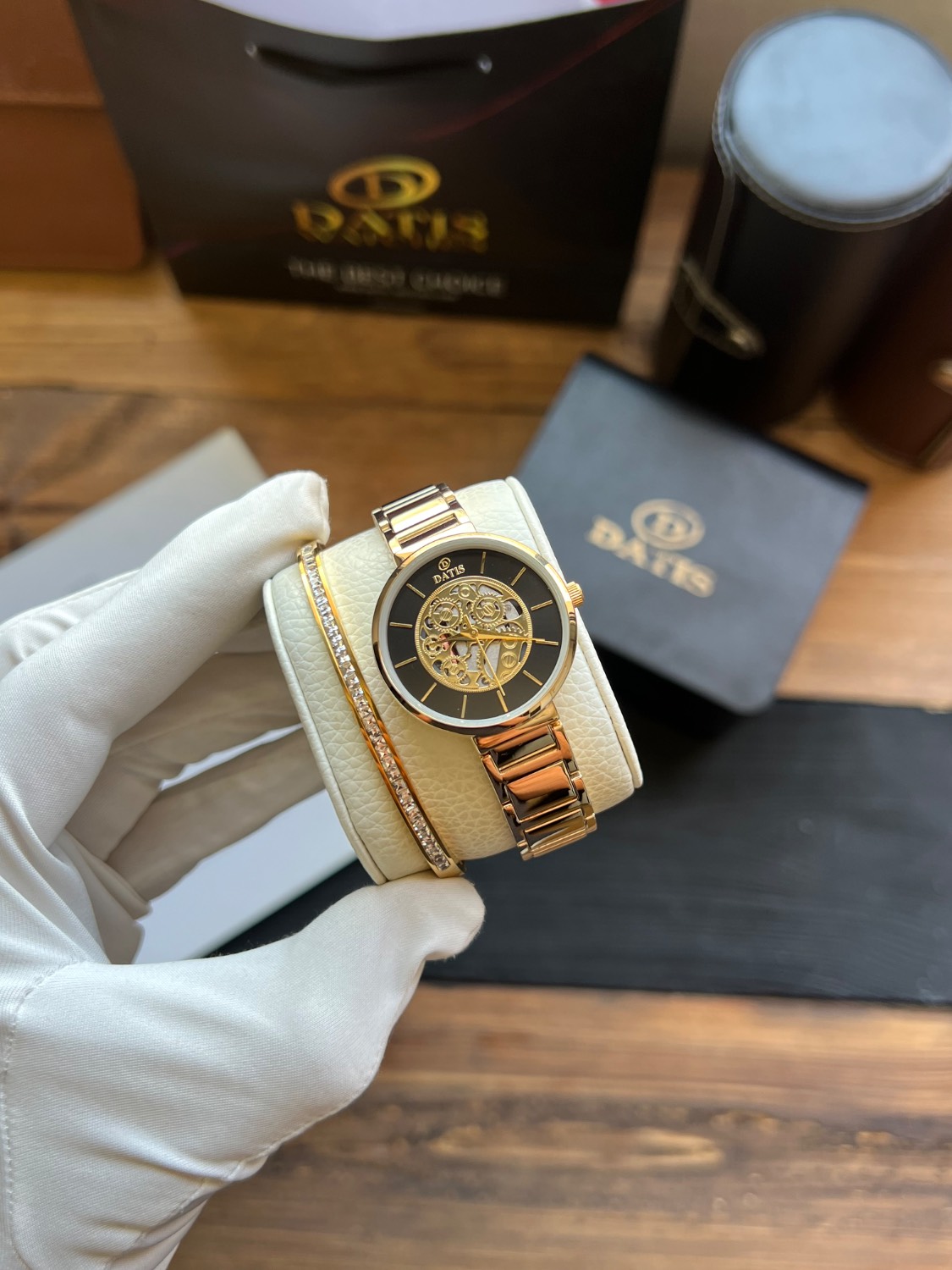 ساعت مچی زنانه داتیس Datis اورجینال مدل D8321DG-1
