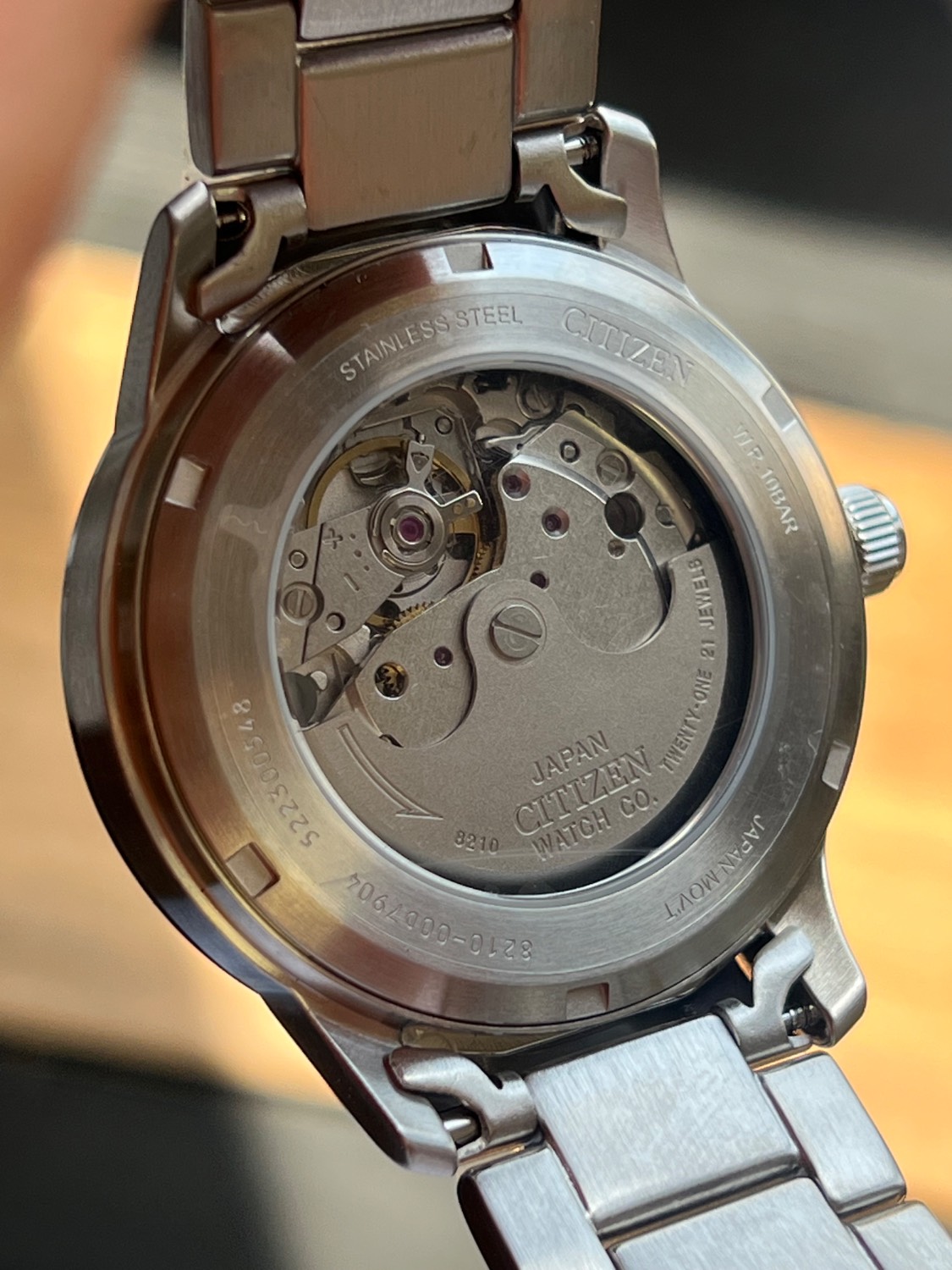 ساعت مچی مردانه سیتیزن citizen اورجینال مدل NJ0191-83M
