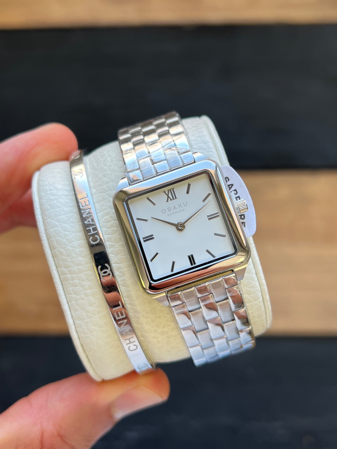 ساعت مچی زنانه اوباکو Obaku اورجینال مدل V309LXCWSC