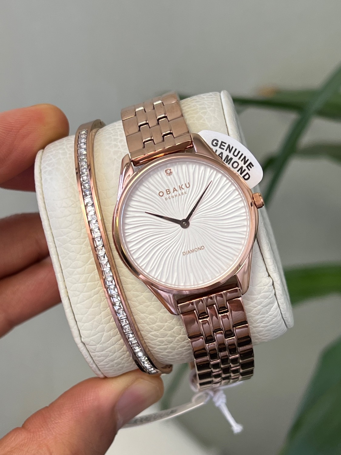 ساعت مچی زنانه اوباکو Obaku اورجینال مدل V297LXVISV