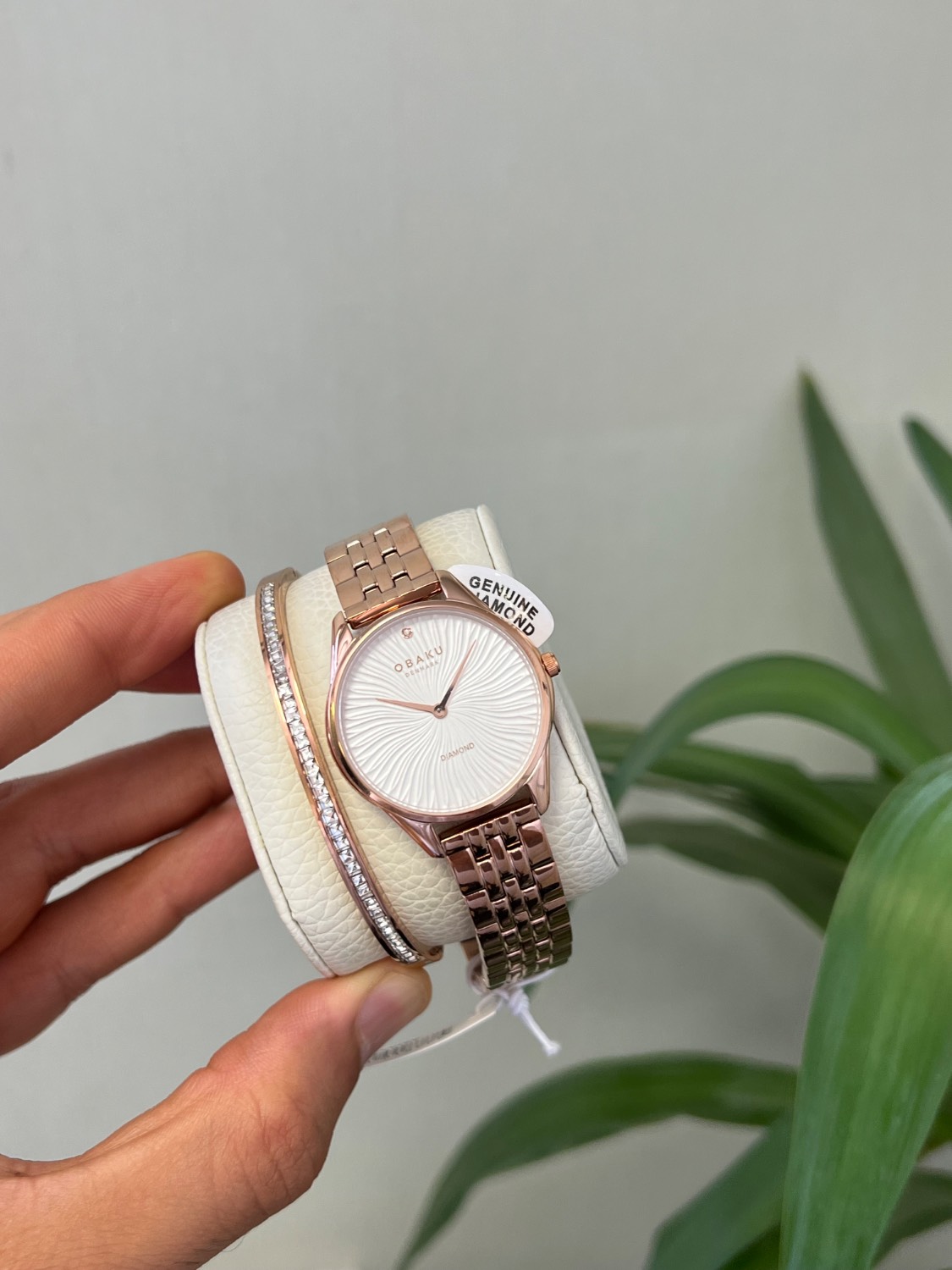 ساعت مچی زنانه اوباکو Obaku اورجینال مدل V297LXVISV