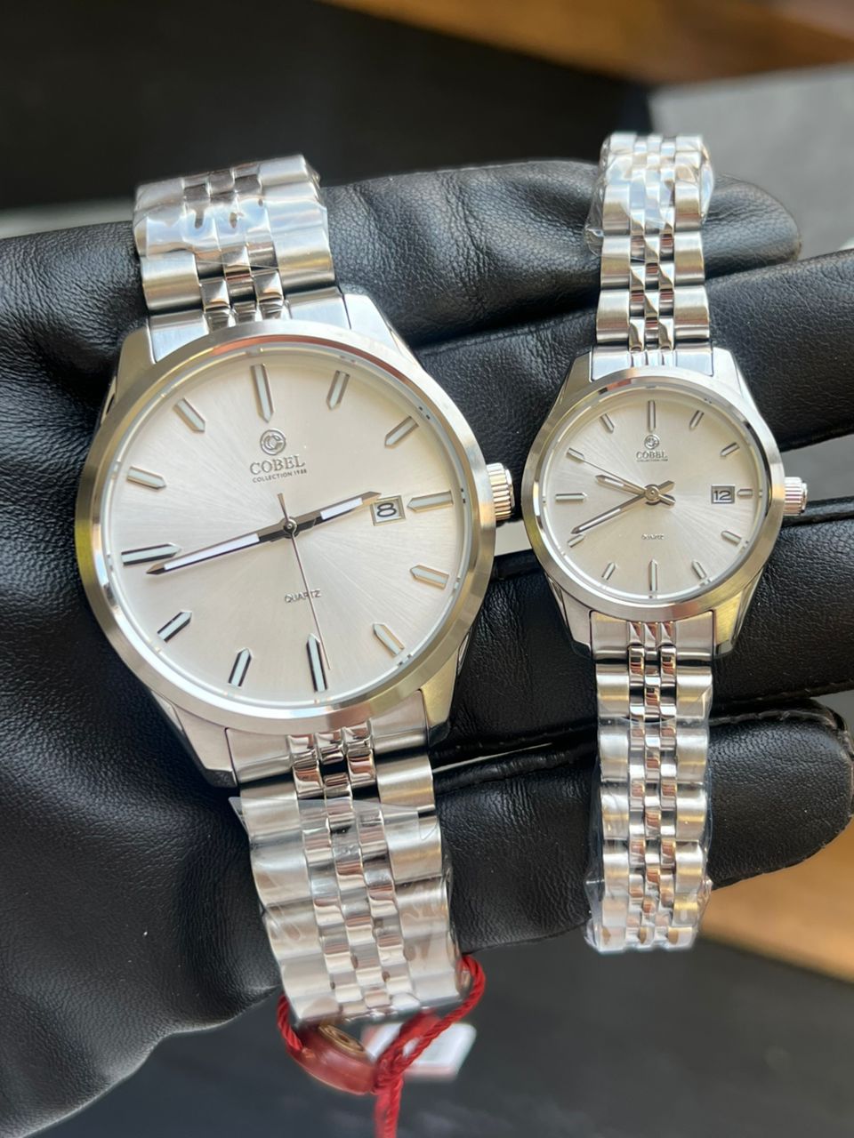 ساعت مچی ست مردانه و زنانه کوبل COBEL اورجینال مدل CB6474-1C