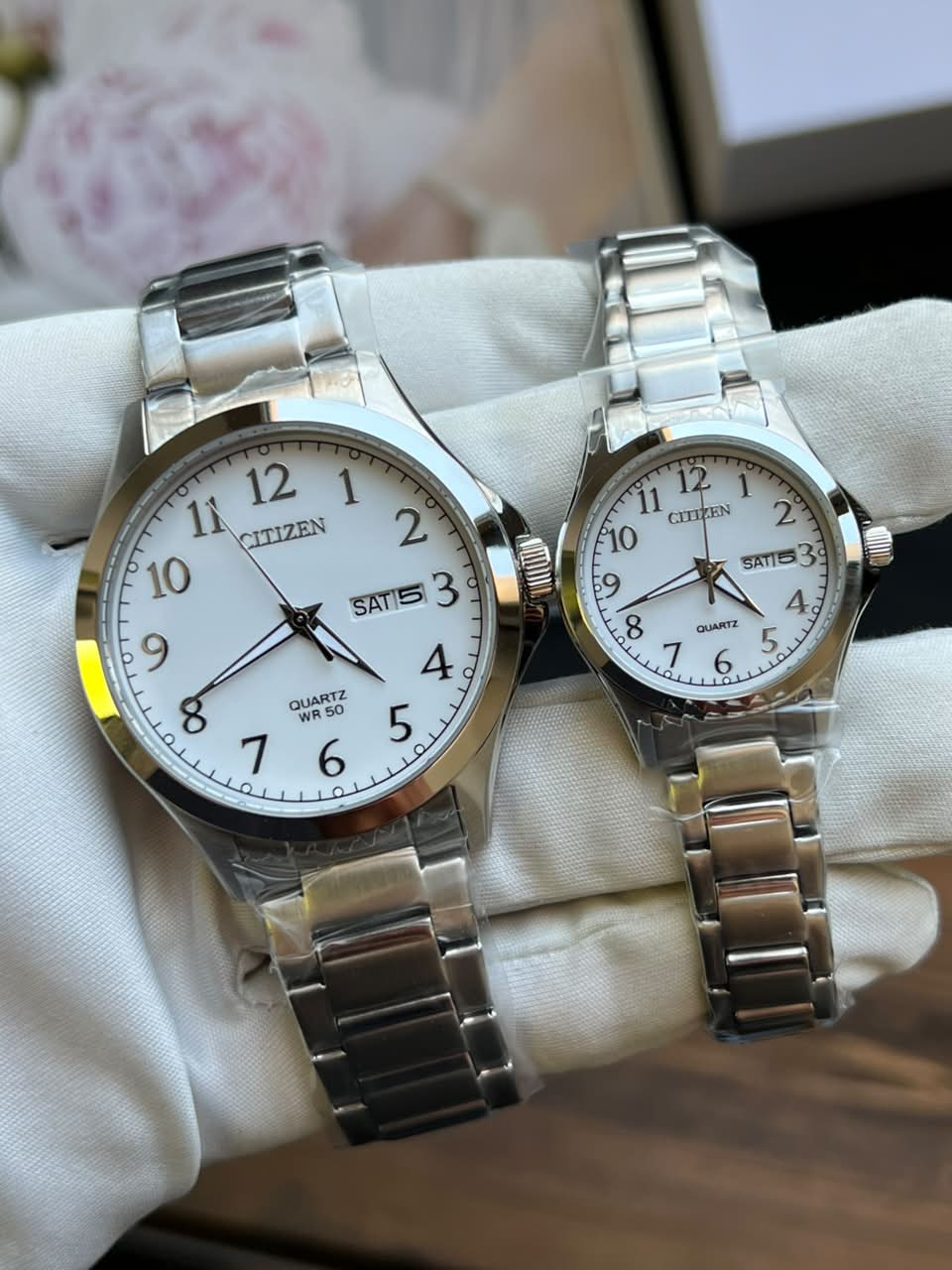 ساعت مچی ست زنانه و مردانه سیتیزن CITIZEN مدل  BF2021-82A EQ0610-53A