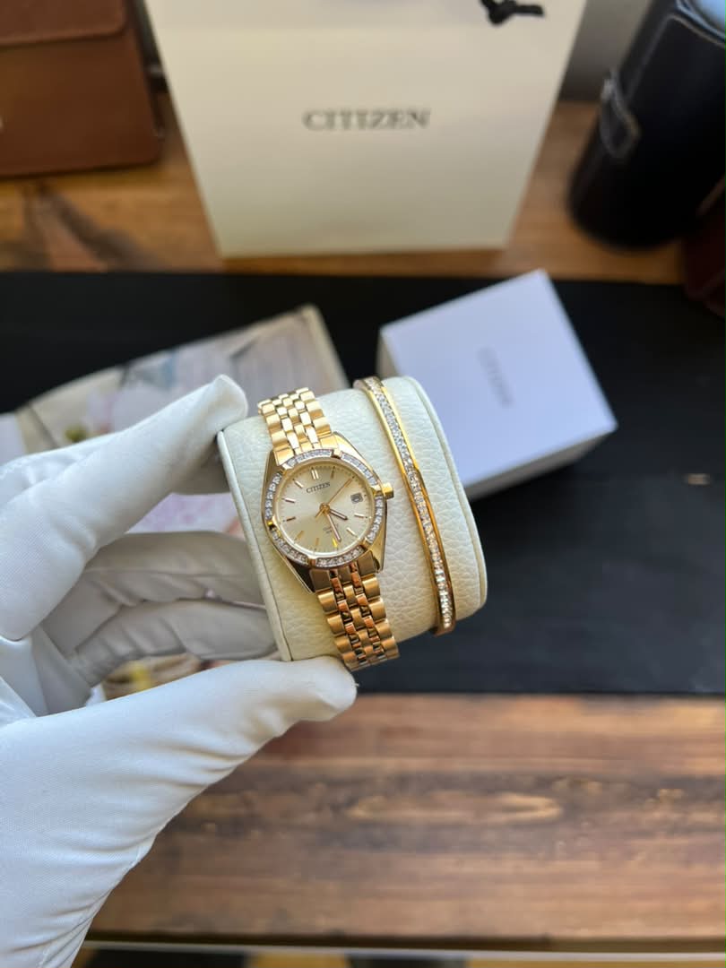 ساعت مچی زنانه سیتیزن citizen اورجینال مدل EU6062-50P