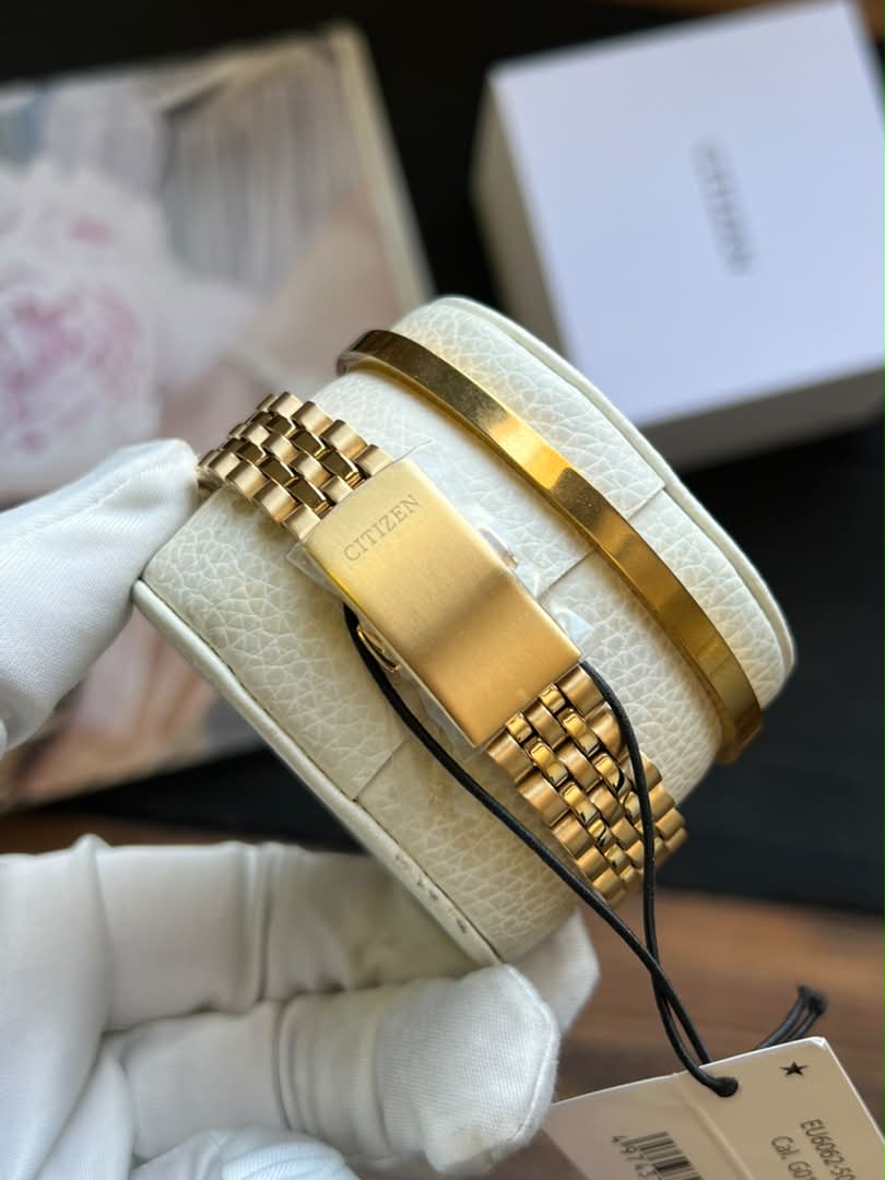 ساعت مچی زنانه سیتیزن citizen اورجینال مدل EU6062-50P