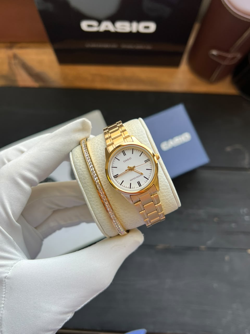 ساعت مچی زنانه کاسیو casio اورجینال مدل  LTP-V005G-7AUDF