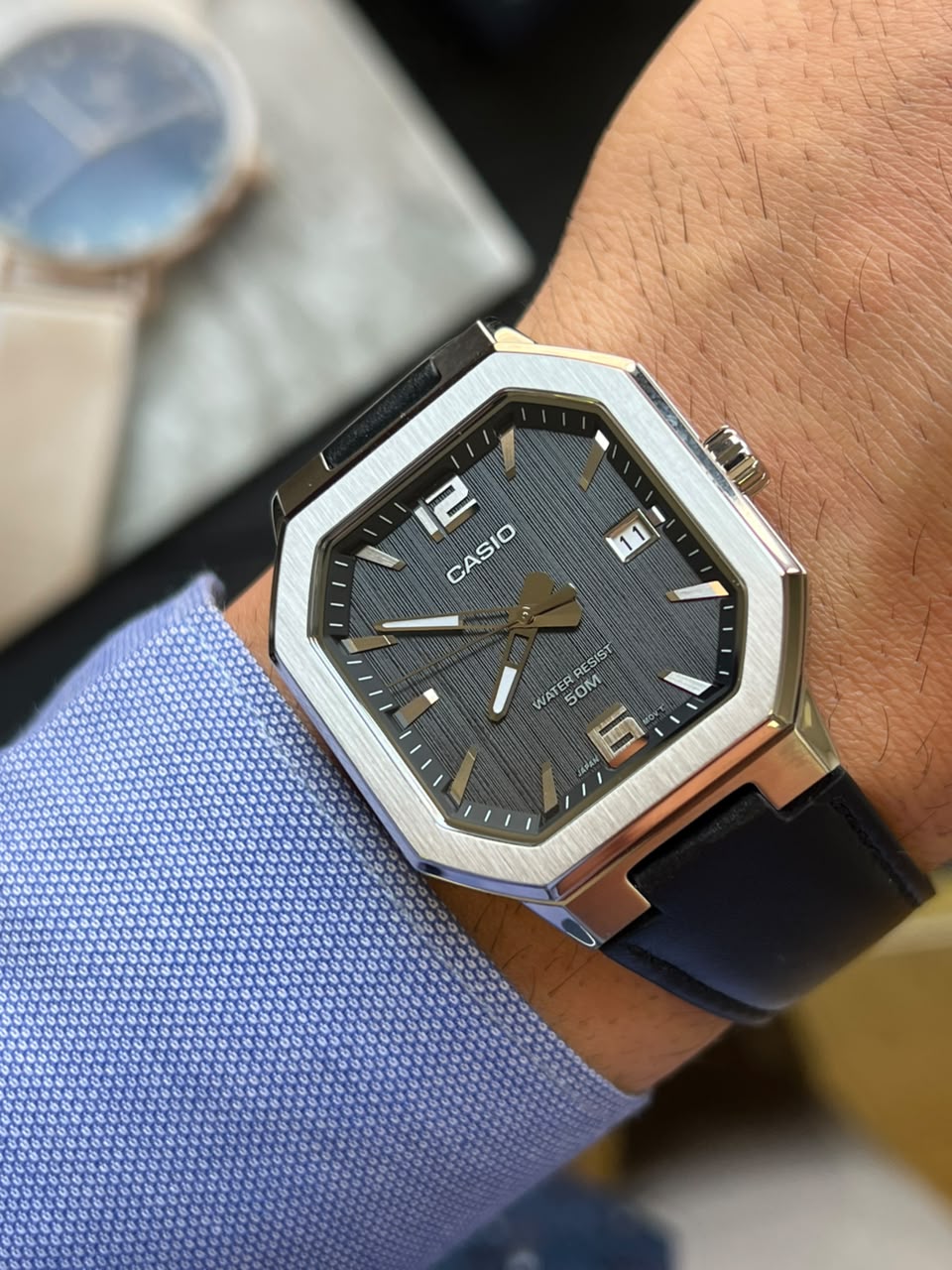 ساعت مچی مردانه کاسیو casio اورجینال مدل MTP-B195L-1A