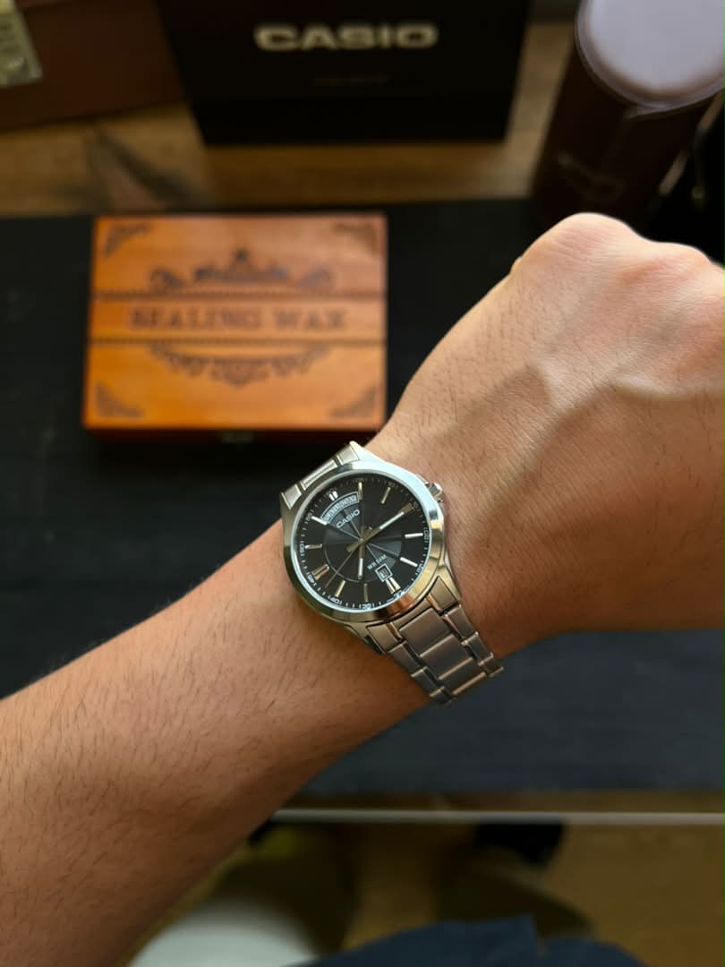 ساعت مچی مردانه کاسیو casio اورجینال مدل  MTP-1381D-1AVDF