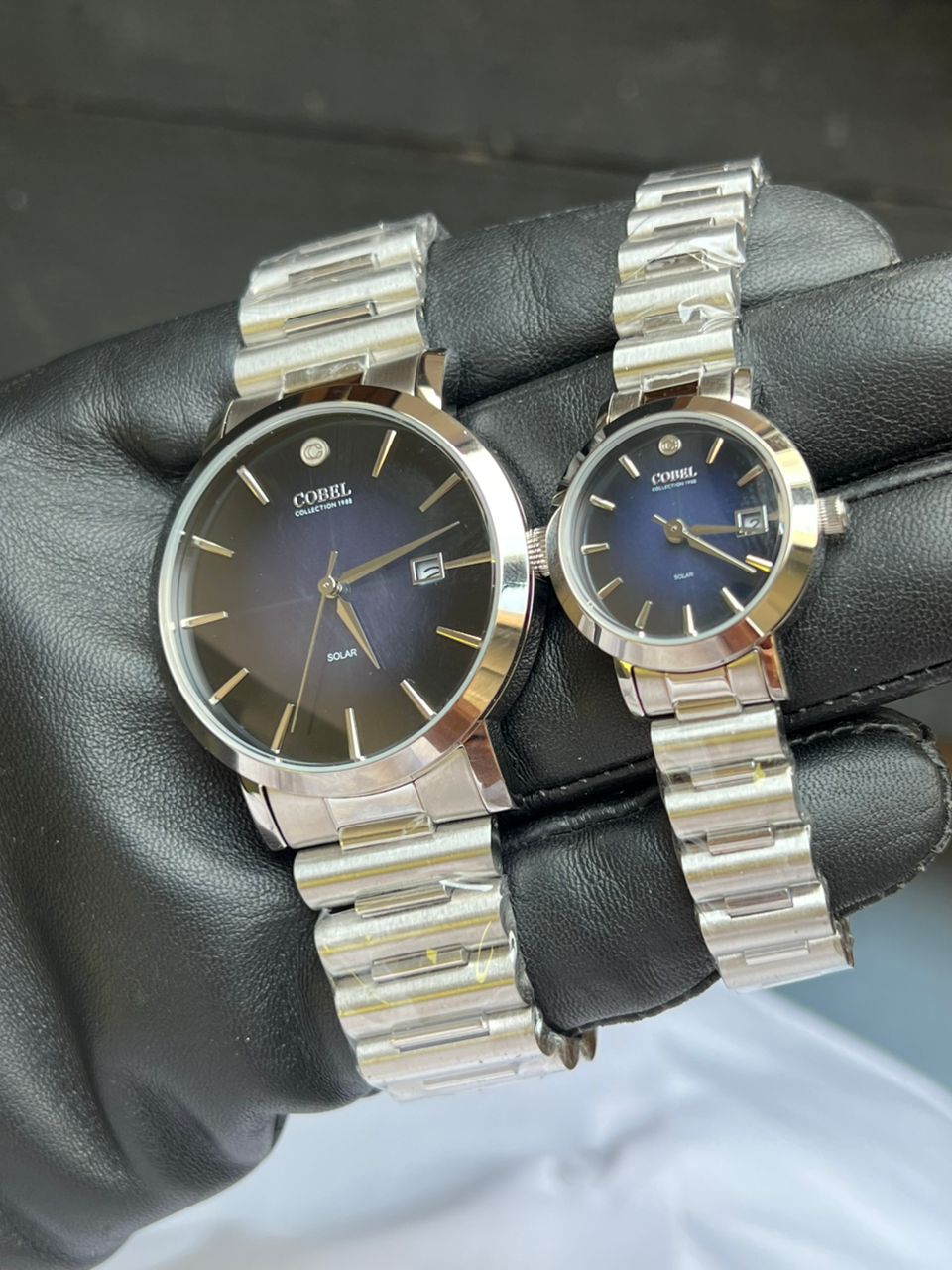 ساعت مچی ست مردانه و زنانه کوبل COBEL اورجینال مدل CB6471-2C