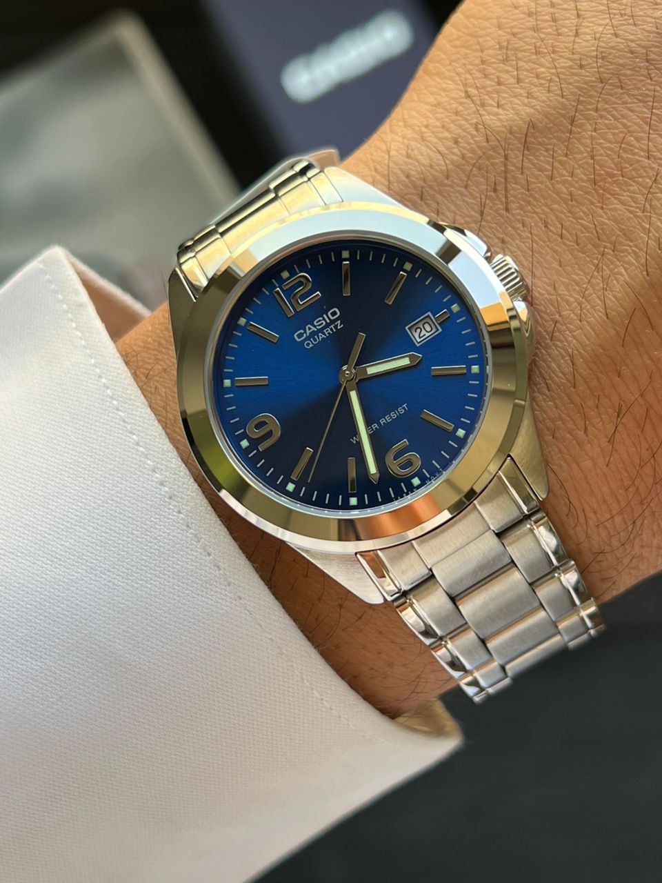 ساعت مچی مردانه کاسیو casio اورجینال مدل MTP-1215A-2A