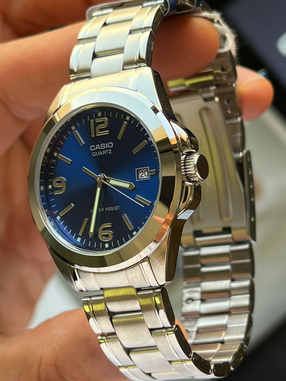 ساعت مچی مردانه کاسیو casio اورجینال مدل MTP-1215A-2A