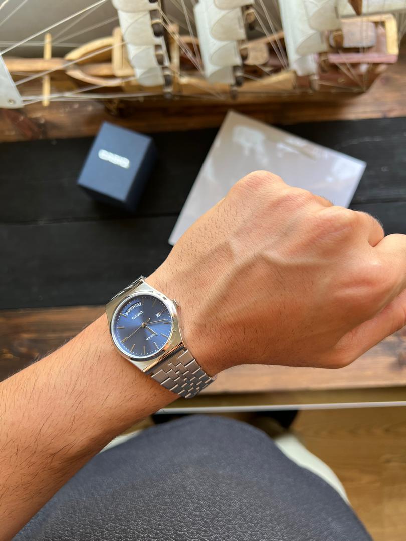 ساعت مچی مردانه کاسیو casio اورجینال مدل MTP-B146D-2AVDF