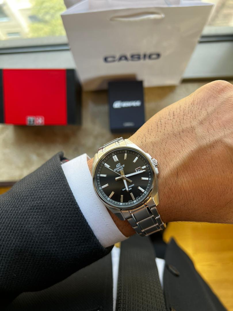 ساعت مچی مردانه کاسیو ادیفایس casio edifice اورجینال مدل EFV-150D-1AVUDF