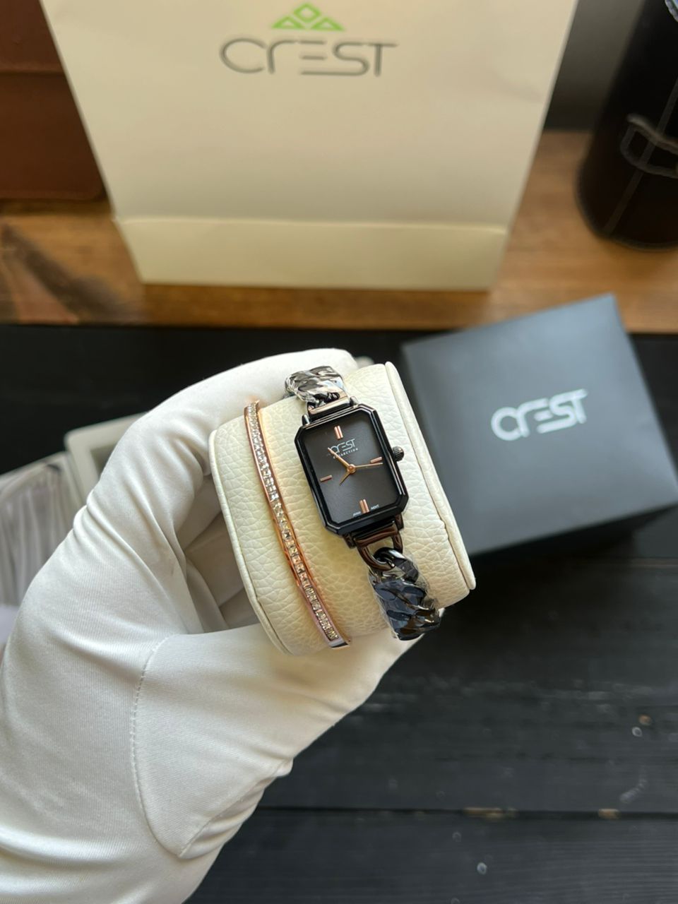 ساعت مچی زنانه کرست Crest اورجینال مدل 6355/5
