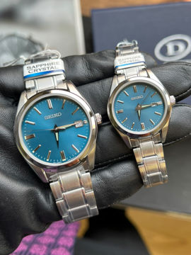 ساعت مچی ست مردانه و زنانه سیکو seiko اورجینال مدل SUR525P1